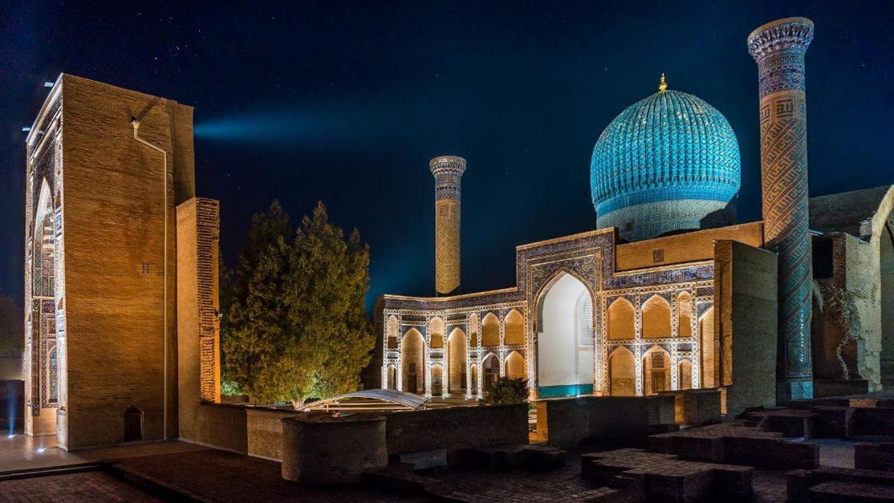 Amirshox Guest House Samarkand Bagian luar foto