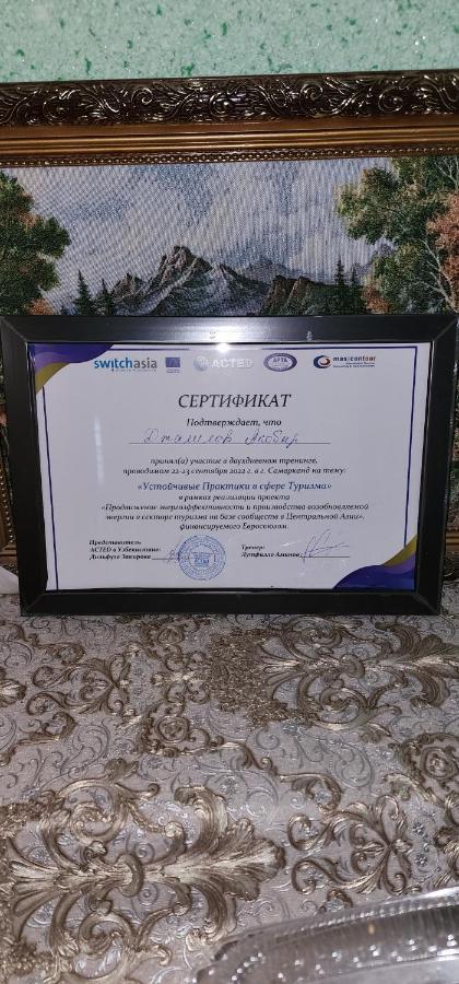 Amirshox Guest House Samarkand Bagian luar foto